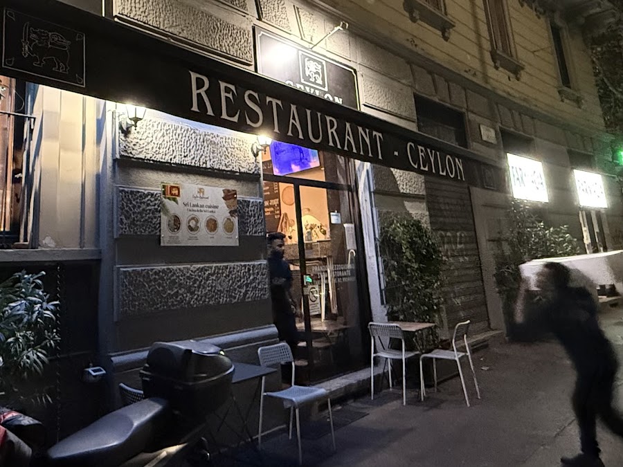 Ceylon Restaurant Sri Lankan & Indian Cuisine Milano Piazza Firenze