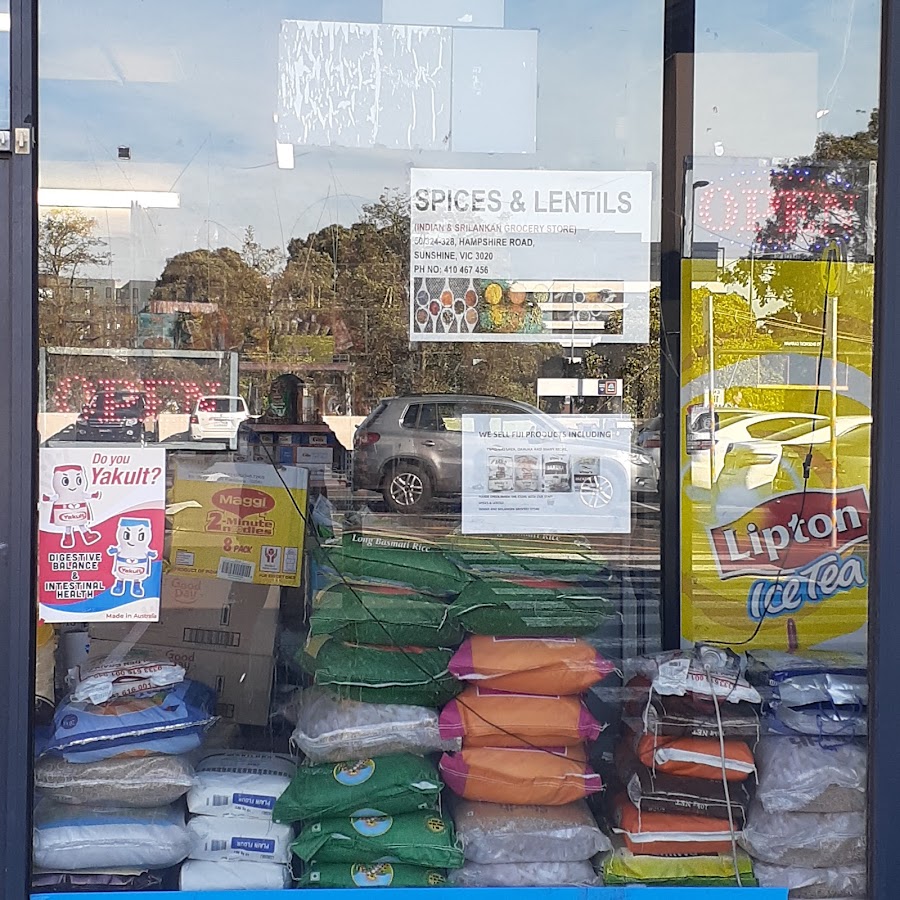 Spices & Lentils-Indian and Sri Lankan grocery
